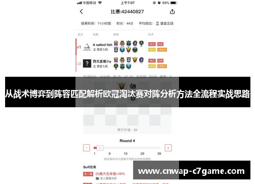 从战术博弈到阵容匹配解析欧冠淘汰赛对阵分析方法全流程实战思路 从战术博弈到阵容匹配解析欧冠淘汰赛对阵分析方法全流程实战思路